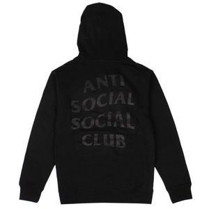 Anti Social Social Club Glitter
Blinded Hooded Sweatshirt 'Black' - Small